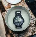 JOEFOX Sports Mens Watches Waterproof, Stopwatch, Date and Date, Alarm, Luminous Digital Analog Stainless Steel Wrist Watch. 