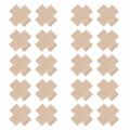 10 Pairs/20Pcs Hot Experience Cross/X Shape Disposable Self-Adhesive Disposable Satin Nipple Cover Breast Pasties Stickers. 