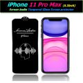 For iPhone 11 Pro Max (6.5) Screen Audio Glass Tempered Glass Screen Protector. 