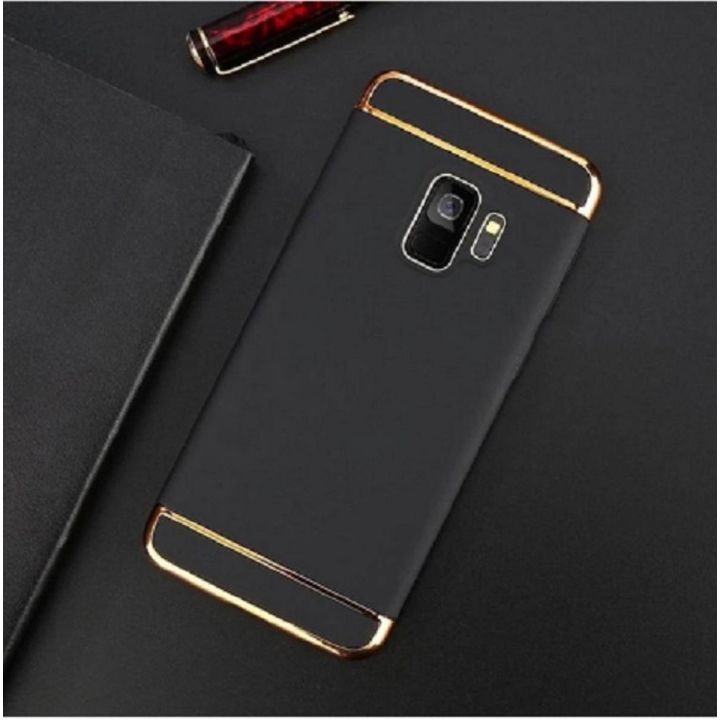 Samsung Galaxy J6 Plus Ipaky Protection Case Back Cover - Black