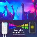 Nobent Led Lights 16.4ft/5m for Bedroom, Smart WiFi APP Control RGB Colour Changing Music Sync Strips Lights for Home Kitchen TV Party, Works with Alexa, Google Assistant Led Light. 