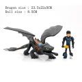 2024 Anime How To Train Your Dragon 3 Toothless Night Doll PVC Blue Black White Dragon Action Figure Model Toy Boys Toy Gift Revien Meiuazo. 