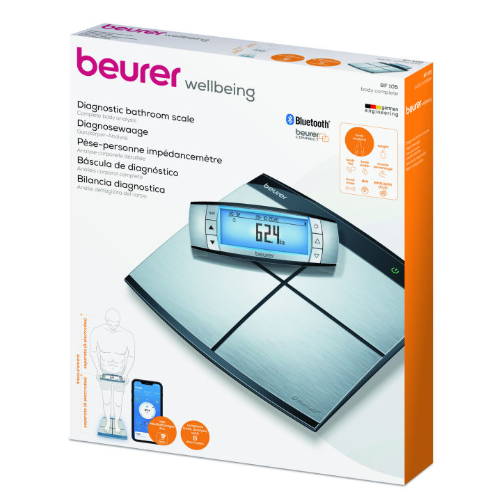 Beurer - BF 105 Body Complete Diagnostic Scale Silver