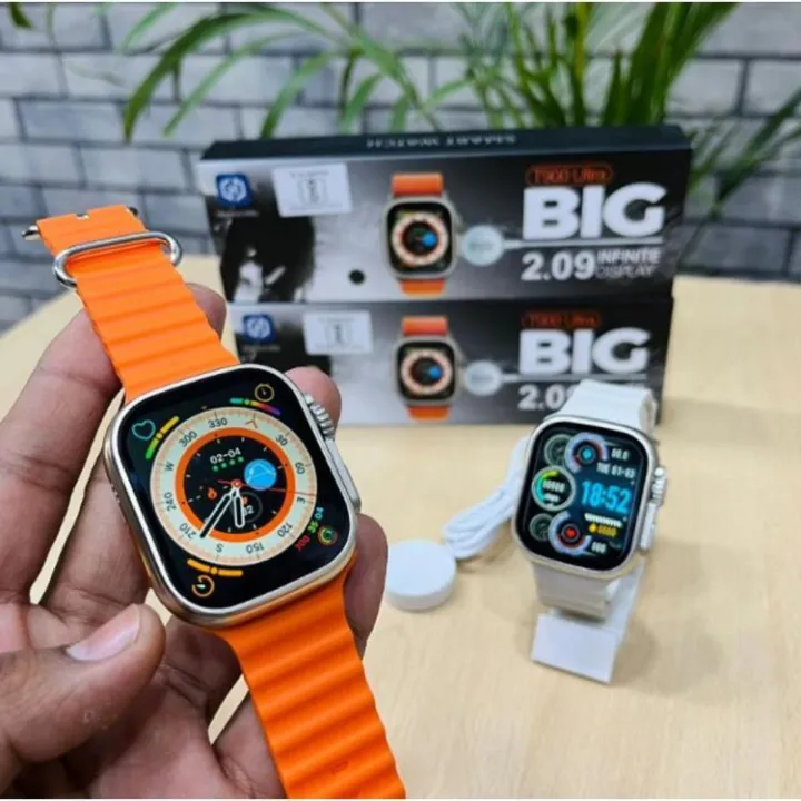 T900%20Series%208%20T900%20Pro%20Ultra%20Smart%20Watch%20For%20Men%20Women%202.09"%20Full%20Touch%20Bluetooth%20Call%20Smartwatch%20Men%20Women%20Ultra%20Watch%20/%20T900%20Ultra%20Smart%20Watch%20With%202%20Strap%20-%20Image%202