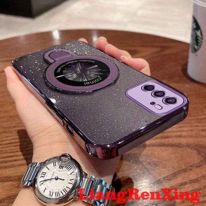 Case for OPPO Reno 6 5g oppo a16 oppo reno 6z 5g oppo reno6 z 5g phone casing back cover Softcase Silicone Shockproof Cover new design Clear with holder aesthetic SFWXZJ02