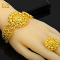 ANIID Luxury  Jewelry Sets for Women Party Dubai 24K Gold Color Necklace Set African Wedding Traditional Jewelry Gifts. 