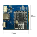 1 Piece WiFi Weather Clock ESP32-C3 1.54 Inch TFT Color Screen As Shown PCB Temperature & Humidity Display Multi-Functional Module. 