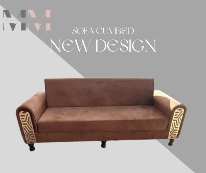 sofa cum bed Imported valvet Fabric Compact Living Spaces, Dorms, Guest Rooms, Apartments, Offices, 