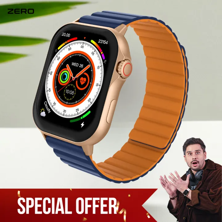 Zero%C2%AE%20Phantom%20Pro%20Smart%20Watch%20%7C%202.04"%20AMOLED%20Display,%20Bluetooth%205.3,%20Heart%20Rate%20&%20SpO2%20Monitor,%20IP67%20Water%20Resistance%20%7C%20Advanced%20Health%20&%20Fitness%20Tracker%20-%20Image%202