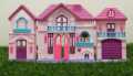 Doll House - Beauty Villa Set For Girls - Lovely Pink Doll House - Doll House For Girls - Pink Color Doll Play House. 