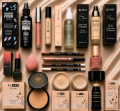 15Pcs Makeup Deal - Fixer + Lipgloss + Concealer + Primer + Foundation + Bullet Lipstick + Blender + 36H Liner + 2Pcs Pencil + 2 Nail Polish + Foundation Stick + Base + Loose Powder + Pan Cake. 