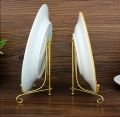 Iron Easel Display Stand Resin Coaster Stand Photo Stand Resin Plate Holder Plate Display Stand Iron Easel Stand Decorative Display Metal Display Stand Easel Stand Tabletop Display Stand Picture Frame Stand Book Stand | Plate Holder | Photo Display. 
