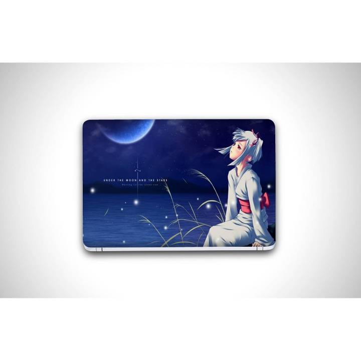 Under the Moon and Stars-Laptop Skin Sticker Cover Art Decal Protector