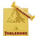 Toblerone milk chocolate with honey and Almond (35 grams ). 