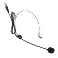 JY-518 XLR 3Pin Ear Hook Headset Headworn Microphone Black. 