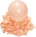 20pcs 10inch long Peach Pastel Balloons Macron balloon Matte Latex Balloon, Baby Shower Balloon, Bridal Shower, Wedding, helium balloons Macron Balloon without shinny. 