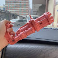 8-Hole Bubble Gun Machine - Massive Bubble Gattler Toy gun With Bubble liquid for Kids - Automatic Electric Bubble Maker Machine glue Gun - Assorted Random Color. 