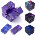 MTJ    Infinity Cube Fidget Toy Prime Quality Gadget for Kids and Adults Stress and Anxiety Relief Cool Hand Mini Kill Time Toy. 