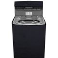 Top Loader 8 kg 100% Waterproof Washing Machine Cover Black Color. 
