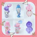 iSchoolDy Kids Cartoon My Melody Kuromi Cinnamoroll Hello Kitty 400ML 650ML Water Bottle with Straw Air Botol 卡通水壶. 