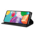 Suitable For Samsung A41 Japanese Version Mobile Phone Shell Galaxy A41 Mobile Phone Leather Case Magnetic Suction Flip Sc-41A Japanese Card Luxury Easy Mobile Phone Case Cover Back Soft Square Side Protection Anti-drop Edge. 