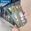 dienya For Huawei Nova 5 Huawei Nova 5 Pro Case Cartoon Cute Doraemon Pattern Thin Shockproof Frosted Transparent Hard Cases Silicone Phone Cases. 