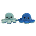 Ready Stock Tiktok Reversible Octopus Plush Doll Double-Sided Color Expression Flip Octopus Doll Plush Sleeping Pillow For Children Gifts Stuffed Toys Patung Octopus Toy Patung Comel Lembut Girls Birthday Gift. 