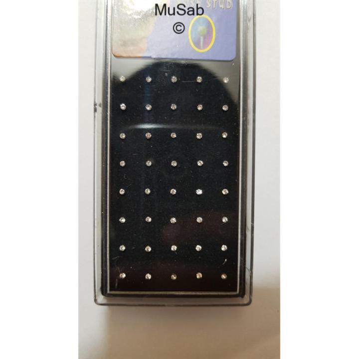 40%20pcs%20/%20pack%20Stainless%20Steel%20Rhinestone%20Nose%20Piercing%20Stud%20Gold%20Styles%20Straight%20Pins%20Fashion%20Body%20Jewellery%20-%20Image%204