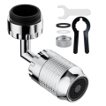 Aerator Tap Extension Kitchen Tap Attachment Aerator Faucet M24/M22,Tap Strainer Double Function,Aerators 360°Rotatable. 
