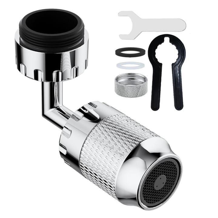 Aerator Tap Extension Kitchen Tap Attachment Aerator Faucet M24/M22,Tap Strainer Double Function,Aerators 360°Rotatable