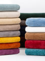 Chenille sofa fabric thickened solid color curtain fabric head clearance processing tablecloth pillowcase handmade diy fabric. 