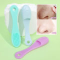 Silicone Nose Brush Facial Pore Cleaner Portable Blackhead Double-sided Massage Brushes Beauty Cleaning Tool Facial Nasal Scrub 1PCs. 