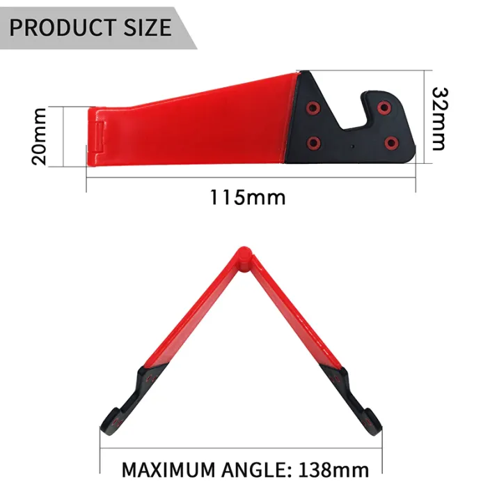 Universal%20V%20Shape%20Plastic%20Folding%20Desk%20Table%20For%20Mobile%20Phone%20Stand%20-%20Image%204