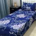 High quality cotton single 2pc stiched bedsheet. 