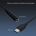 Usb Type C To 3.5mm Aux Adapter Type-c 3 5 Jack Audio Cable Original for Samsung Galaxy S21 Ultra S20 Note 20 10 Plus Tab S7 S7+. 