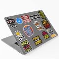 Motivation stickers Inspiration Pack of 13 Vinyl Sticker Motivation Quotes Stickers for Laptop Trackpad All Models Laptop Sticker Laminated Vinyl Printed DIY Notebook, Laptop, Bicycle, Helmet. 