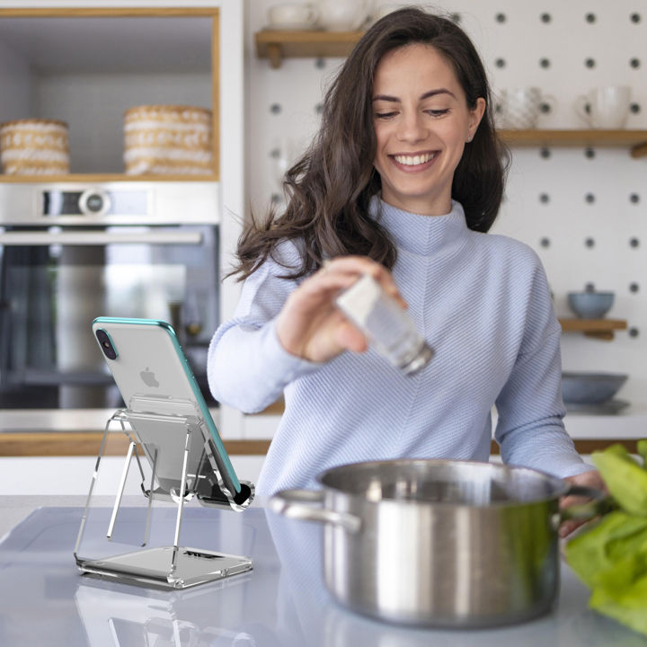 ZAW%20Mobile%20Holder%20Acrylic%20Portable,%20Ergonomic%20Desk%20Phone%20Stand,%20Compatible%20with%2015%20Pro%20Max/14%20Pro/S23/S22%20Ultra%20Smartphones,%20Home%20&%20Office%20Accessories%20-%20Image%208