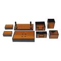 Wooden Table Set 8pcs Set  For Any Office Or Home Desk  KS. 