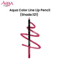 Aqua Color Line Lip Pencil (Shade:121). 