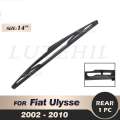 14" REAR Wiper Blade For Fiat Ulysse 2002 2003 2004 2005 2006 2007 2008 2009 2010 Windshield Windscreen Rear Window. 