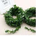 Artificial Silk Garland Green leaves for wedding, Car and living room decoration 3.75m Length. 