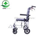 Light weight travelling Wheelchair  Aluminum Folding , portable Lightweight Transport Chair  for The Child Elderly and Disabled. 