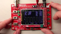 2.4" TFT Digital Oscilloscope Assembled SMD Soldered Oscilloscope 1Msps with Alligator Clip Probe Wire by electrica. 
