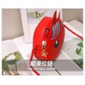 Korean version of cute baby mini coin purse super cute cartoon silicone girl messenger small bag children's accessories shoulder bag. 