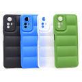 Xiaomi Redmi Note 12s Back Cover Multicolour Soft Puff Case For Redmi Note 12s. 