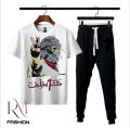 palestine Printed T.shirt&Trouser For Men&Women Summer Printed Tracksuit. 