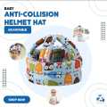 (Pack of 2) Baby Safety Helmet Set - Multi-Color Shock-Absorbing Head Protector for Crawling & Walking | Adjustable Infant Headguard with Bumper Cushion | Anti-Fall Toddler Safety Cap for Boys & Girls. 