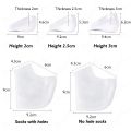 Invisible Height Increase Insoles Women Men Heel Pads Silicone Gel Heel Cups Lift Socks Insole For Heel Arch Support Foot Care. 