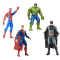 Set of 2 Super Hero Action Figure - Cute Kids Avengers - Gear Up for Action-Packed Adventures. 