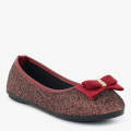 ECS Sparkling Ballet Flat Pumps For Women. 